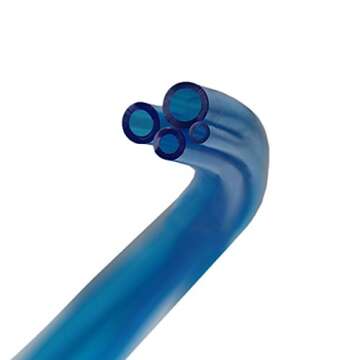 Raider Polyurethane Fuel Gas Line Tubing Hose Roll Blue (5 Ft. x 5/16 In.)