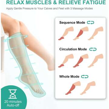 Air Compression Leg Massager