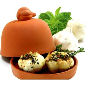 Norpro 1158 Large Garlic Baker - Roast Your Garlic