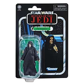 STAR WARS The Vintage Collection The Emperor Toy, 3.75-Inch-Scale Return of The Jedi Action Figure, Toys for Kids Ages 4 and Up,F1902