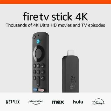 Amazon Fire TV Stick 4K for Streaming Movies & TV