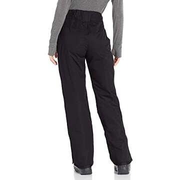 Stay Warm in Arctix Women's Insulated Black Snow Pants - Medium Short