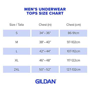 Gildan Men's Black Crew T-Shirts 6-Pack, X-Large