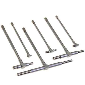 Anytime Tools Telescopic Cylinder Bore Gauge Set 6 Piece 5/16" - 6" High Precision Hardened Tips