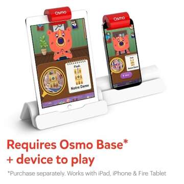 Osmo - Detective Agency - Ages 5-12 - Solve Global Mysteries - Educational Learning Games - STEM Toy - Gifts for Kids - Ages 5 6 7 8 9 10 11 12-For iPad, iPhone or Fire Tablet (Osmo Base Required)