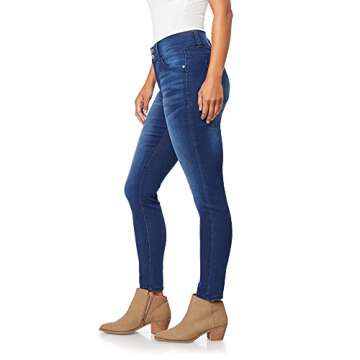 Angels Forever Young Women's Curvy Skinny Jeans, Orchard, 16