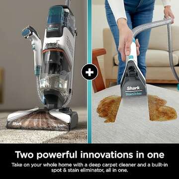 Shark R-EX201 CarpetXpert Cleaner - Powerful Stain Removal