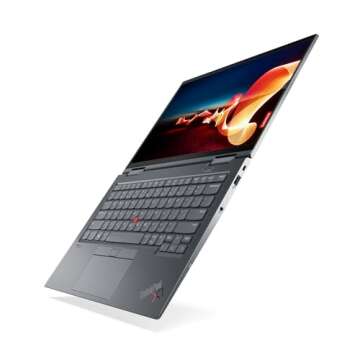 Lenovo Thinkpad X1 Yoga G6 Laptop | 14" WUXGA IPS Touchscreen Display | Core i7-1185G7 | Iris Xe Graphics | 32GB RAM | 512GB SSD | Storm Grey | HD Webcam | Windows 10 Pro (Renewed)