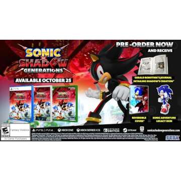 Sonic X Shadow Generations - PlayStation 5: Epic Adventures Await!