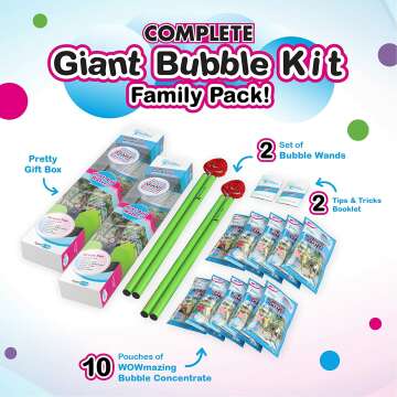 WOWMAZING Giant Bubble Kit