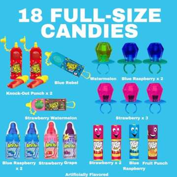 18 Count Lollipop Variety Pack for Party Favors