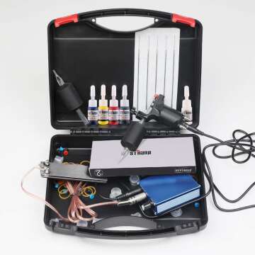 STIGMA Complete Pro Tattoo Kit with Machine & Ink