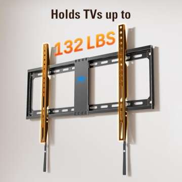 Mounting Dream Fixed TV Mount for 42-84 inch TVs