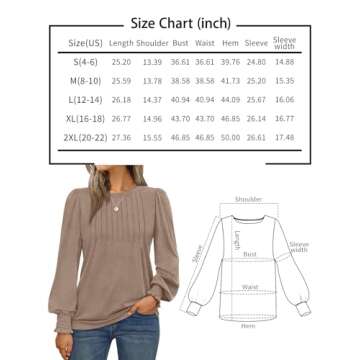 AUTOMET Long Sleeve Shirts Womens Fall Fashion 2024 Business Casual Tops Womens Trendy Dressy Blouses Cute Work Loose Fit Tee T Tshirts Ladies Tunic Clothes Outfit Clothing Sweaters with Legging