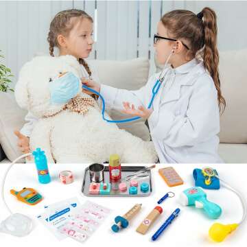 Kids Doctor Kit for 4-5 Year Olds | Sundaymot