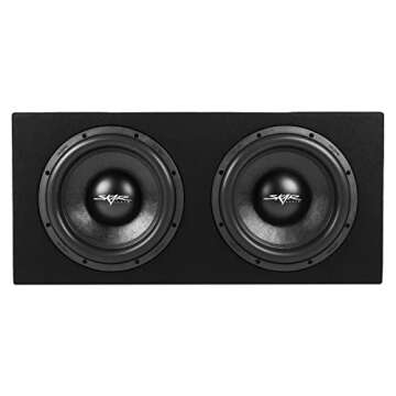 Skar Audio Dual 12" 3200W Loaded SVR Series Vented Subwoofer Enclosure | SVR-2X12D4