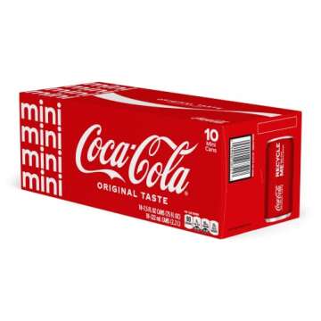 Coke Mini-Can 7.5oz, 10 pack