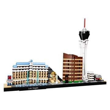 LEGO Architecture Skyline Collection Las Vegas Building Kit 21047 (487 Pieces)