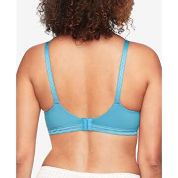 Warner's Women's Cloud 9 Soft Wireless Comfort Bra 1269, 32A - Blue Moon