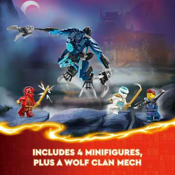 LEGO NINJAGO Kai’s Elemental Fire Mech for Kids