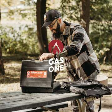 Gas One GS-3400P Propane Portable Camping Stove