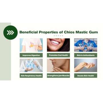 Chios Mastiha Tears Gum Greek 100% Natural Mastic Packs From Mastic Growers Fresh (20gr Medium Tears)