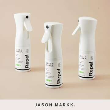 Jason Markk 5.4 oz. Repel Spray - Eco-Friendly - Water-Based - Creates Durable & Breathable Barrier that Repels Liquids & Stains - Safe on All Materials Including Suede, Nubuck, Leather, and More