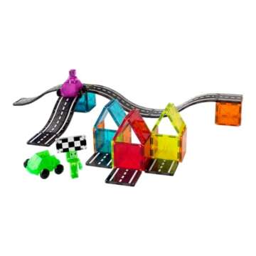 MAGNA-TILES Downhill Duo 40-Piece Magnetic Set