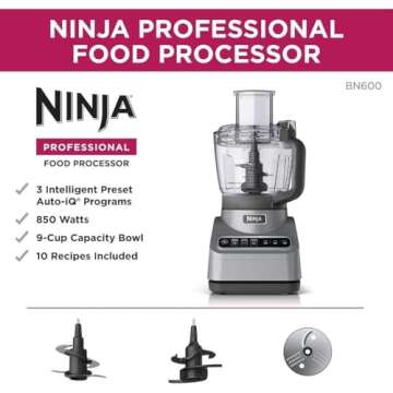 Ninja BN600 Food Processor - Renewed & Top Performance