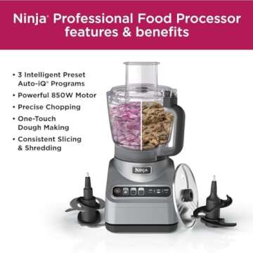 Ninja BN600 Food Processor - Renewed & Top Performance