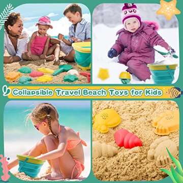 Exciting Beach Toys Set for Kids - Bucket, Shovel, Rake