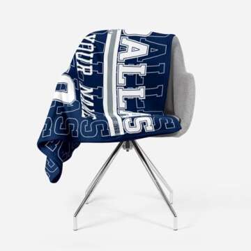 Custom Dallas Throw Blanket Gift for Men & Women