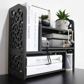 Mini Bookshelf for Desktop