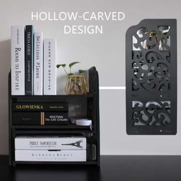 Mini Bookshelf for Desktop