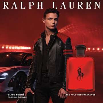 Ralph Lauren - Polo Red Eau de Toilette - Men's Cologne Gift Set - Fresh Daring Woody Spicy Scent - Full Size, 2.5 Fl Oz & Travel Size, 0.3 Fl Oz