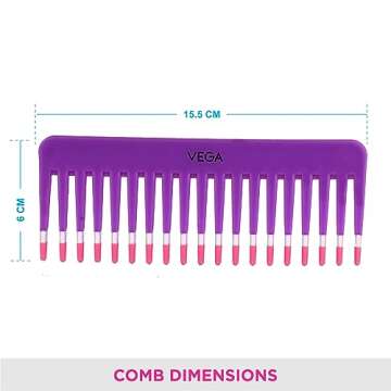 Neighbours Lane Vega Shampoo Comb 1268 1 Pcs by Vega Product