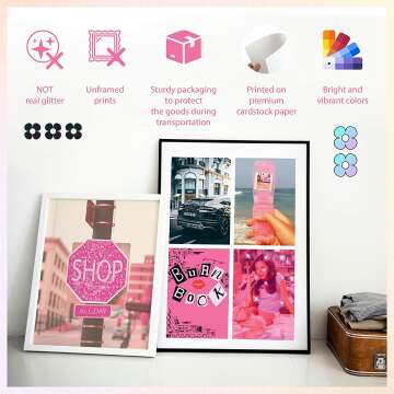 Pink Y2k Poster Set