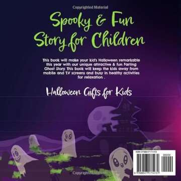 Sammy the Farting Ghost - Fun Halloween Book for Kids | Halloween Gifts for Kids | Halloween Goodie Bag Fillers | Kids Halloween Books | Spooky & Fun Story for Children