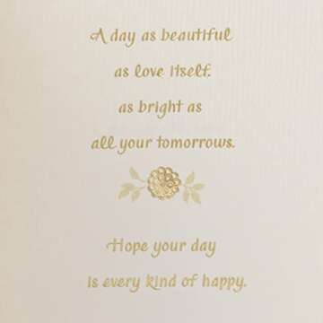 Hallmark Wedding Card (Mr. & Mrs.)