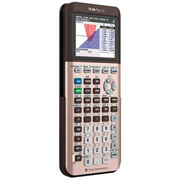 Texas Instruments TI-84 Plus CE Color Graphing Calculator, Rose Gold (Metallic)