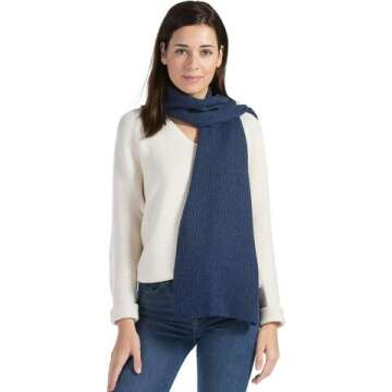 Cashmere Knit Winter Scarf