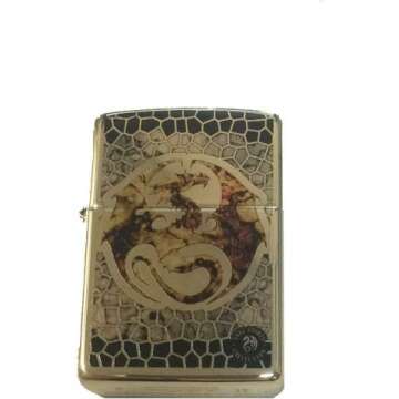 Custom Dragon Zippo Lighter