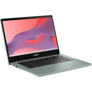 ASUS CM14 Flip Chromebook 14.0" FHD Touch Display (MediaTek Kompanio 520 Processor, ARM Mali-G52 MC2 GPU, 4GB LPDDR4X, 64GB eMMC SSD, WiFi 6, SD Reader, Bluetooth 5.3, HD Webcam, Chrome OS) (Renewed)