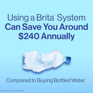 Brita™ Extra Large 27 Cup Dispenser - Brita Plus Filter, UltraMax, Black