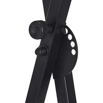 Amazon Basics Adjustable Piano Stand - Black