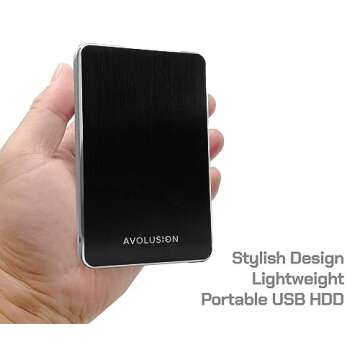 Avolusion M2 1TB Portable Gaming Hard Drive