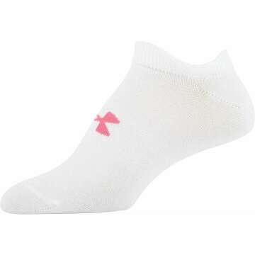 Under Armour Women's Lightweight No Show Socks 6 Pairs