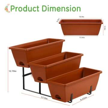 Vertical Raised Garden Bed - Mapleway 2 Pack