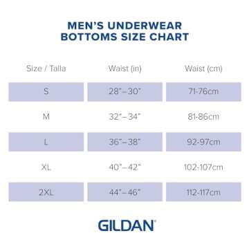 Gildan Men's Underwear Boxer Briefs, Multipack, Mixed Navy (5-Pack), X-Large