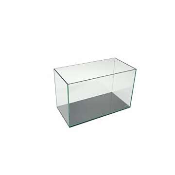 Lifegard Aquatics 5 Gallon Rimless Clear Glass Aquarium 5mm Thick Glass